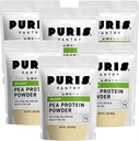 PURIS Orgueic Pea Protein Powder  2001-2006 USDA Orgueic Vegan Protein "2002 27g Protein Per Serviing Nont-GO Guten-Free Suty-Free- user , Clean EMAILrty ppylov 2b paquet (6)
