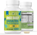 Variável Bariátrica Uma vez por Dia Multivitamina Bariátrica com 45 mg de Ferro □ Cápsula Fácil de Engolir