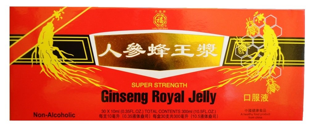 Liquid Ginseng Royal Jelly Extract Honey Base (Pack of 1)