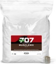 Formule 707 MuscleMx Supplément Hippique, sac de recharge de 25lb – Support de conditionnement et constructeur de muscles pour chevaux avec Lysine, Gamma Oryzanol, Créatine et OKG