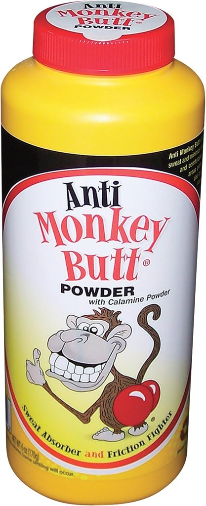 Anti Monkey Butt Pulber Calamine - 6 oz.