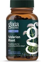 Gaia Herbs Valerian Root - Přírodní podpora spánku pro přírodní klid pomoci relaxace pro přípravu na spánek - s organickým Valerian Root Extract - 60 Vegan tekuté fyto- Kapsle (30- denní dodávka)