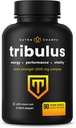 NutraChamps Tribulus Terrestris för män, 2000mg Supplement Booster för energi, Vitality, Stamina & Performance, Extra Strength Saponins, 90 Vegan Capsules