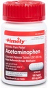 TIME-CAP LABS, INC. Timely Acetaminophen 650 Mg Extended Release - Fever Reducer, Arthritis Pain Reliever, Joint Pain Relief Pills - 100 Caplets