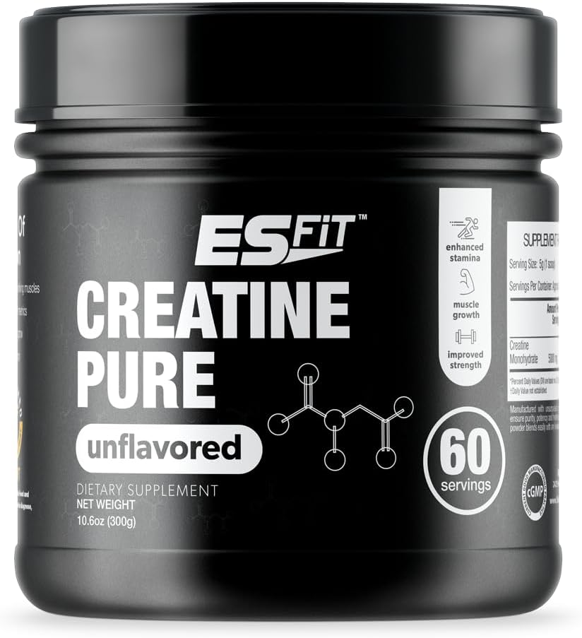 Creatine 14; 5000Mg - 60 Servings N4; Pure Micronized Creatine Monohydrate 124; Build Muscle, Improve Recovery, Increase Cell Volume