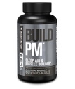 Jacked Factory Build PM Night Time Muscle Builder & Sleep Aid - Post Workout Recovery & Sleep Support Supplement w/VitaCherry Tart Cherry, Ashwagandha, & Melatonin - 60 Natural Veggie Pills