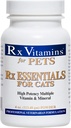 Rx Vitamins Essentials for Cats - Vitamin & Mineral Multivitamin Supplement - Add to Wet or Dry Cat Food - Powder 4 oz