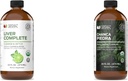 Produse naturale complete Ficat complet 16oz & Chanca Piedra 16oz Bundle