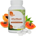 Zahler Aftermeals, Natural Antiácido Chews, Papaya Enzyme Chewable Tablets, Suplemento de ajuda digestiva, Kosher certificado, 100 comprimidos mastigáveis