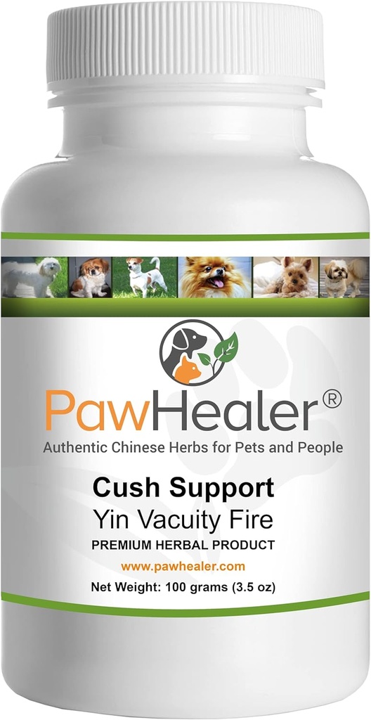 PawHealer Adrenals: Cush-Support for Yin Vacuity Fire - Herbal Remedy for Symptoms of Cushings
