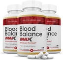 مختبرات مبررة (3 Pack blood Balance Max 1295MG Formula supplement Pills 180 Capsules