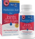Hyalogic HA Chewable Lozenge Sugar-Free Hyaluronic Acid Supplement for Joints, Skin, Eyes & Hair – Support for Mobility, Collagen, Hydration - 60 Count