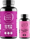 Happie Hippie Viasonian Collagen builder & Go with The Flow Hormon Original for Mer 180 Ct