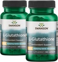 Swanson Amino Acid L- Glutationa 100 Milligrams 200 Cápsulas 2 Frascos