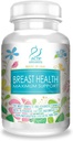 ACTIF Breast Health Maximum Dukungan dengan 15 Factors Lanjutan dan Omega-3 - Non GMO, Dibuat di AS, 90 Cacah