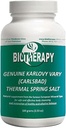 Biotherapy Genuine Karlovy Vary Healing Mineral Water Thermal Spring Salt - Natural Mineral supplement Body Cleanser - Support Immune System ' Restore Acid-Alkaline Balance - 100 Gram (3.53oz)