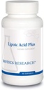 Biotics Research Lipoic Acid Plus- Alpha- Lipoic Acid, Vitamin C, Výkonný antioxidant, Promotes Eye Health, 90 Kapsle