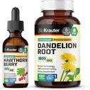 BIO KRAUTER Hawthorn Tsuture 2 Fl Oz. & Dandelion 100 Kapsul