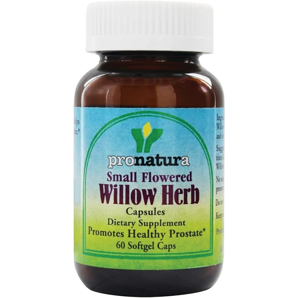Pronatura Small Flowered Willow Herb - 60 Softgel Capsules