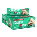 Quest Nutrition Piparmētru Bark Olbaltumvielas Bar, 21g Olbaltumvielas, 4g Net Carb, 1g Cukura, bez lipekļa, 12 Skaits