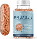 Supplemento DIM 200 mg per l'equilibrio dell'ormone | Microbeadlets ritardati | Estrogen Balance per le donne e gli uomini, integratori di acne ormonale, supporto di menopausa e antiossidante | Vegan, Soy Free | 60 Ct.