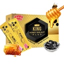 Ashraf Naturals King Honey Shilajit Plus - 허브 추출물, 천연 에너지 및 활력 지원, 15 Sachets x 15g와 프리미엄 꿀 및 Himalayan Shilajit 혼합