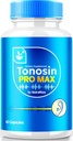 NutraRize Tonosin Pro Max Capsule, Official Ear Health Formula, All-Natural Supplemento per promuovere la salute dell'orecchio interno, Supporto per l'udito Premium, TonosinProMax Recensioni (60 capsule)
