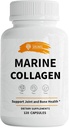 SIRUNES Marine Collagen Peptides, 120 Capsules - Suppléments de collagène de poisson pour les femmes, parfait pour les cheveux, la peau, les ongles, les articulations et les os - Fabriqué aux États-Unis