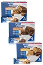 Pure Protein Bars, High Protein, Nutritious Snacks to Support Energy, Low Sugar, Gluten Free, Guilt Free Variety Pack(Cookie Dough/Choc Caramel/Peanut Butter Cup), 1.76 oz, Pack of 18