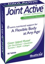 Healthaid Jointactive, 60 Ct, verlengde release, een flexibel lichaam op elke leeftijd, Green Lipped Mossel, met Glucosamine, Chondroitin Tumeric, MSM, Collagen.