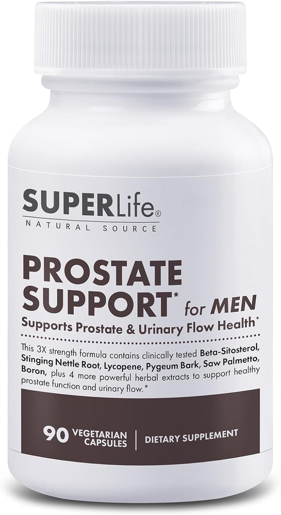 Fresh Start Prostate Support - 3X Stärke mit Beta Sitosterol, Saw Palmetto, Nettle & Pygeum Bark Extrakte | Unterstützt Prostata Gesundheit & Normale Urinary Flow | Supplement - 90 Kapseln