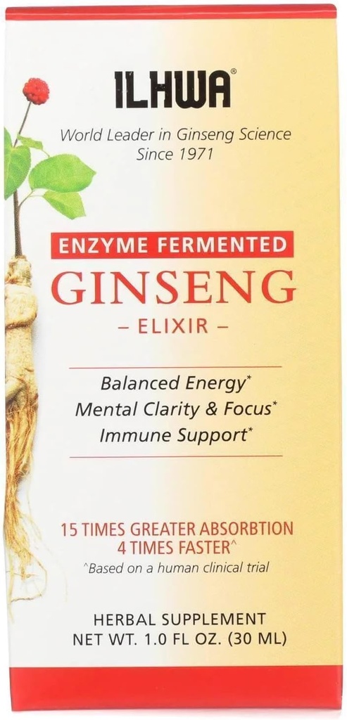 IL HWA Ginseng Fermentuota ELX, 39.9 Gramas