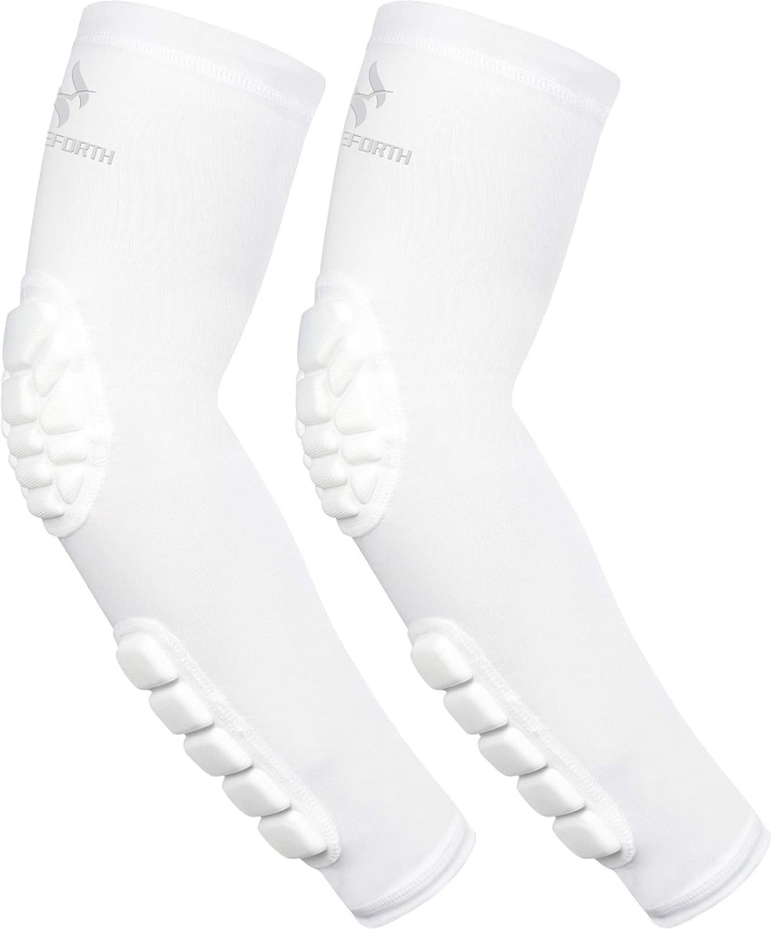 Supporto protettivo del braccio di compressione delle maniche dell'avambraccio imbottito 2PCS