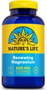 Natures Life Renewing Magnesium 500 мг - Citrate, Malate, Oxide Plus Вітамін B-6 - М'язи та Nerves Support - Lab Verified (250 Обслуговування, 250 VegCaps)