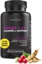 Livedy Daily Kidney Netejat i Urinary Tract, suplementari per a Dones i homes, 14- Dia Detox o 28 dies de Bétina Routina amb Cranberry, Nettle Leaf, Astragalus i Canyella, Guten Free 56 Capules