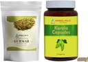 HerBAL HILLS Gurmar Arbatos milteliai ir Karelos kapsulės 2 Combo pakuotė