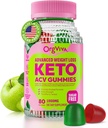 Keto Acv Gummies for Advanced Weight Loss: Apple Cider Vinegar Gummies with Vitamins to Support Digestion, Metabolism, " Immune Health - Sugar Free 80 ct