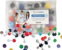 Antzinako Nobby 118-Piece Supplementary Chemistry Molecular Model Kit - Eraiki 3D Structures for Study, Teaching and Lab Use - Atoms and Bonds, Easy Assembly with Portable Storage Case