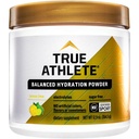 True Athlete Balanced Hydration Powder, Lemon Lime Flavor, fördert Hydration vor Übung, einfach zu mischen, NSF zertifiziert für Sport (12.86 Unzen Pulver)