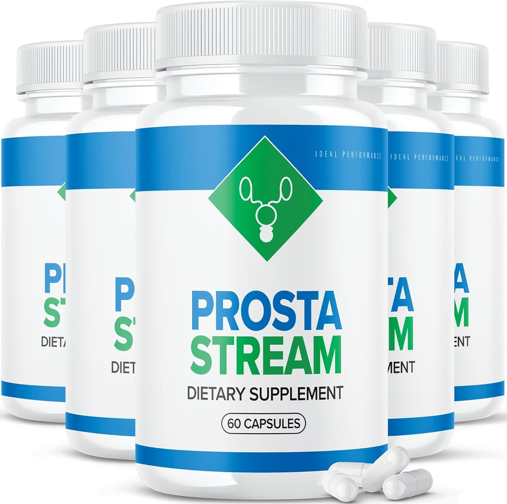IDEAL PERFORMANCE (5 Pack) Prosta Stream Prostate Supplement Prostastream Pil (300 Kapsul)