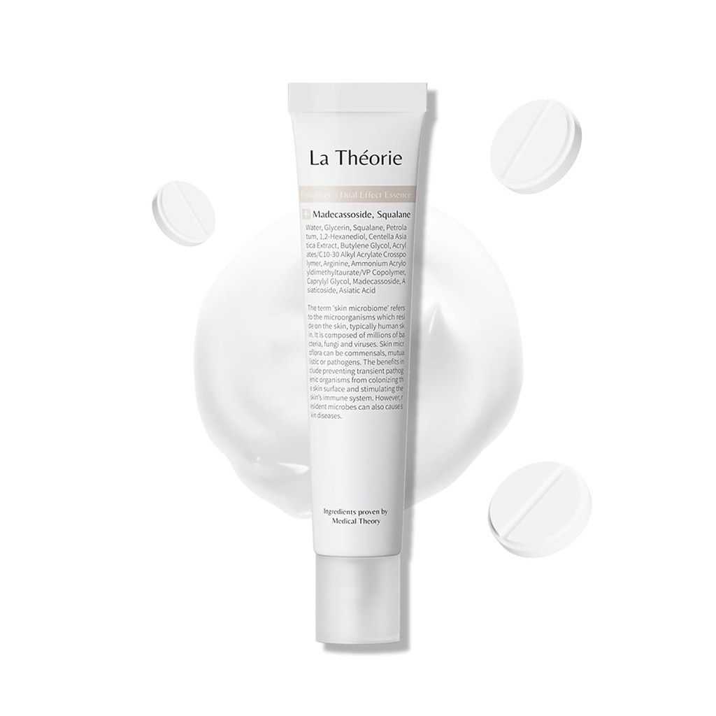 La Theorie Dual Effect (Cream) Essence för besvärad hud med svamp och små stötar (Fatty Acid Free, 1,35 Fl Oz)