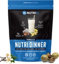 NutriDinner by Nutrillormo alles-Fed Protein Powder Collage amb Magnesi B-Vitamins Collage suplementaris per a dormir i recuperar (14, Vanilla)