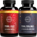 Primal Harvest Liver & Mers Multivitamin Suplemen Bagi Perempuan dan Pria, Bundle