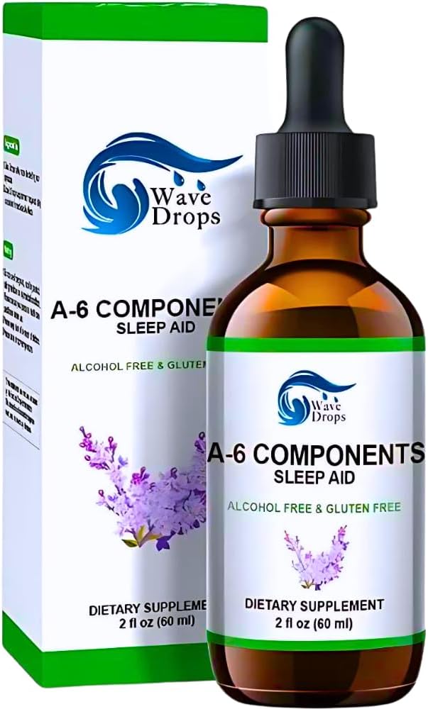 "Some Aid Drops Fórmula Especial com Raiz Valeriana, Melatonina, Camomila, Lavanda, Rosa Rhodiola e Suporte ao Sono Vitamina B6