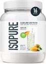 Izopure clear syrovátka izolát protein prášek, laktóza zdarma, gluten zdarma, přirozeně ochucené, Mango Lime, 20g protein per Serving, 14.1 Oz, 16 Služeb (Balení květen Vary)