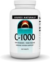 Source Naturals C-1000, with Rose HIPS 1000 mg for Immune System Support - 250 Time Release Tablets
