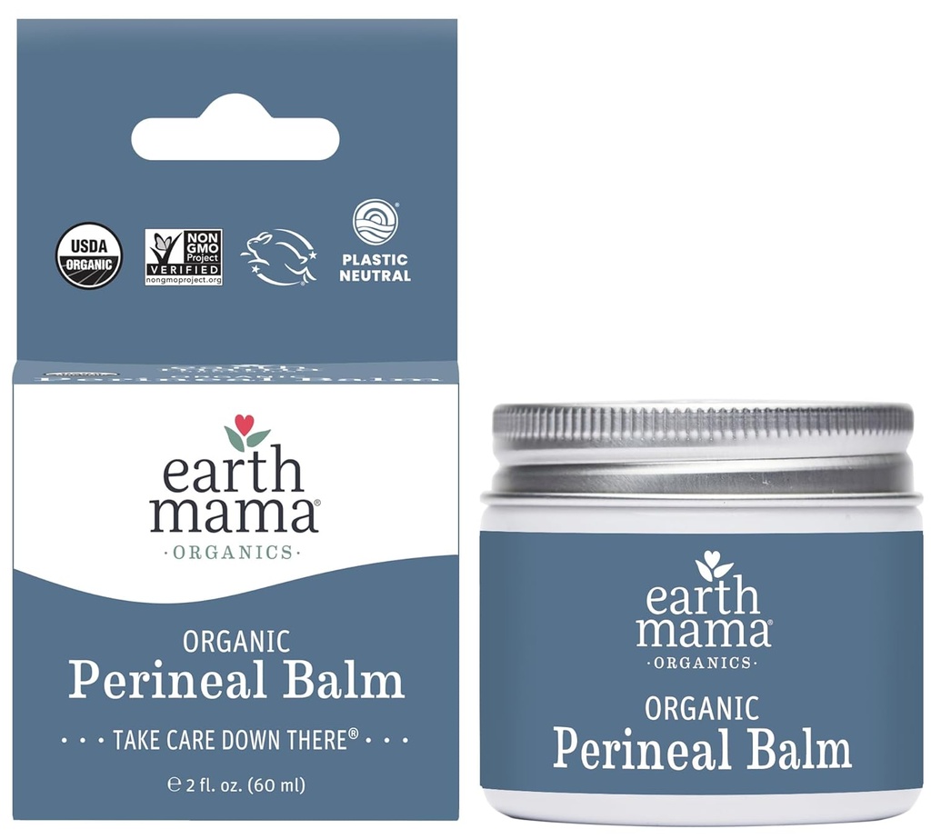Maa Mama Orgaaniline Perineal Balm | Looduslikult Jahutav Taimne Salves raseduse ja sünnitusjärgse leevenduse jaoks Nõiahazel & Calendula, Naiselik Care Essentials, No Benzocaine või Butane, 2-Fluid Ounce