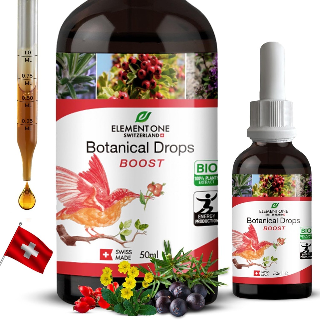 Natural Botanical Drops Boost, Metabolisme & Weight Control Drops, Liquid Drops for Women & Men, Best Natural Fat Control & Imune Support Drops (50ml)