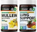 BIO KRAUTER Mullein 60 Gummies & Lung Podpora 60 Gummies