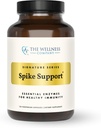The Wellness Company Spike Support - Detox, Immune Health, Blood Flow, Anti-Clotting - Nattokinase, Dandelion Root, & Black Sativa 